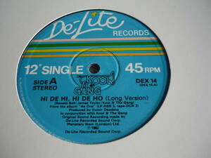 12インチ良盤　　KOOL & THE GANG / HI DE HI, HI DE HO (Long Version)