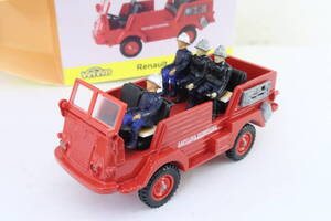 Verem Renault 4x4 SAPEURS POMPIERS ルノー 消防 フィギュア付 1/50 コレ