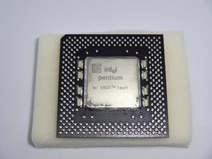 Intel MMX Pentium 166MHz SY059 Socket 7 中古動作品