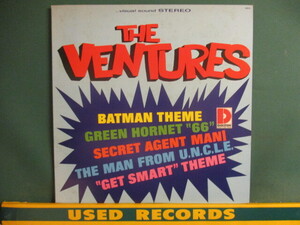 The Ventures ： Batman Theme LP (( アメリカTV主題曲 Inst カバー!! / ナポレオン・ソロ / それ行けスマート / 落札5点で送料当方負担