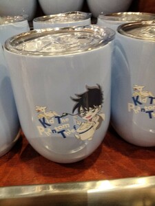 ＵＳＪ コナン　　怪盗キッド　蓋つきタンブラー