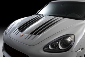 【WALD Black Bison Edition】 PORSCHE 958 -14y Cayenne エアロボンネット カイエン ボンネット エアロ ヴァルド バルド