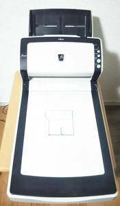 110【送料無料】FUJITSU PFU Image Scanner FI-6230Z A4カラー イメージスキャナ フラットベッド付 中古品 