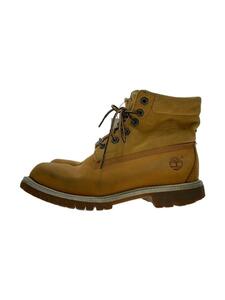 Timberland◆ブーツ/US6.5/キャメル/レザー/使用感有