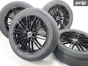 【売り切り】BS ブリヂストン ECOFORME エコフォルム ホイール 19インチ 8J +38 5穴 PCD114.3 4本 235/5R19 エクストレイル ● ★ 棚1I5