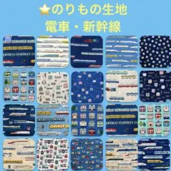 ⭐︎ハンドメイド⭐︎ オーダー　電車　新幹線　生地　巾着袋　ランチョンマット