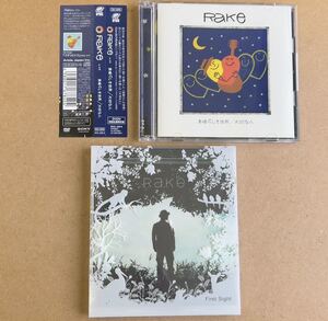 送料無料☆Rake『First Sight』『素晴らしき世界』初回限定盤CD＋DVD☆美品☆301