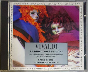 クラシック　CD　Vivaldi　Le Quattro Stagioni　ヴィヴァルディ　四季　輸入盤