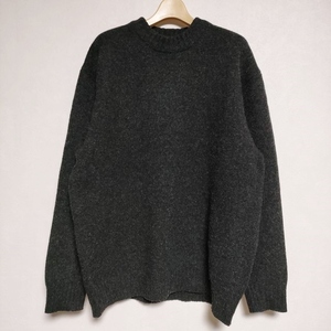 green label relaxing ハミルトンラムワイドカラー セーター ニット 23AW チャコールグレー グリーンレーベルリラクシング 4-0916T F95533