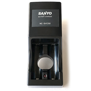 バッテリーチャージャー SANYO 充電器 NC-SVC02 日本製 サンヨー ニッケル 水素電池 「 トワイセル 」 カドニカ 電池 専用充電器