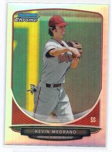 2013 Bowman Chrome Kevin Medrano Refractor /500