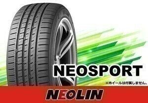 [24年製]ネオリン DURATURN ネオスポーツ NEOSPORT 215/45R17 91W XL □4本の場合送料込み 22,840円