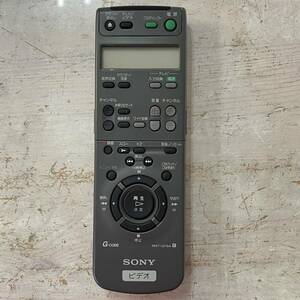 1383　SONY ソニー ビデオデッキリモコン RMT-V276A　