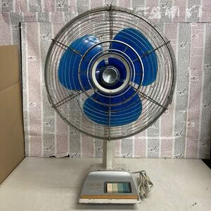 L749 MITSUBISHI/三菱電機 HOME FAN D30-H6 扇風機 昭和レトロ/通電OK 現状品