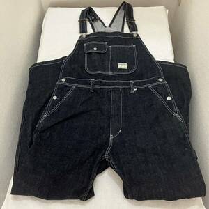 美品 児島 ジーンズ Overall オーバーオール コジマジーンズ KOJIMA 濃紺 岡山デニム サロペット デニム jeans large メンズ men