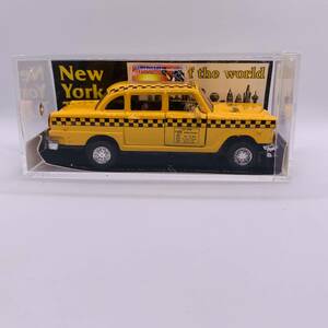 【未開封かも】イエローキャブ　ミニカー　ニューヨーク★NEW-YORK TAXI★タクシー★ダイキャストミニカー★