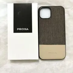 新品未使用 PROXA iPhone用ケース 13 ブラウン ベージュ