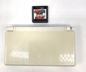 【中古現状品】Nintendo DS Lite ニンテンドーDS ライト USG-001 任天堂 初期化済 通電確認済 動作未確認 レターパックプラス（管13308）