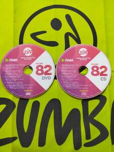 即決！　ZUMBA　ズンバ　ZIN82　CD＆DVD　インストラクター専用