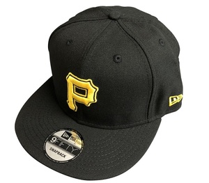 cap-234 NEW ERA 9FIFTY SNAPBACK MLB Pittsburgh Pirates ニューエラ キャップ ベースボールキャップ 帽子 ブラック