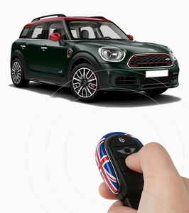 質感最高♪ BMW MINI キーリング キーカバー フレーム ミニ F55 ワン クーパー クーパーD クーパーSD クーパーS セブン ブラックジャック