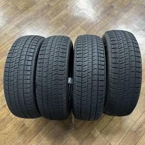 №54　BRIDGESTONE　BLIZZAK VRX2　中古タイヤ　185/60R15　2021年製　8分山　4本セット　ブリヂストン　ブリザック　スタッドレス