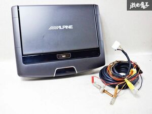 保証付 通電OK ALPINE アルパイン 10.1 インチ 天井 フリップダウンモニター TMX-RM3005B 棚E5