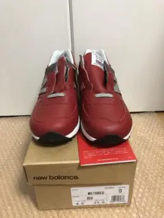 未使用　ニューバランス M576RED US9 スニーカー 赤