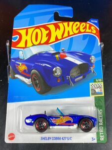 ホットウィール HOTWHEELS SHELBY COBRA 427 S/C シェルビー コブラ RETRO RACERS