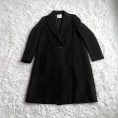 【厚手】CINOH PEAKED LAPEL WOOL CHESTER COAT