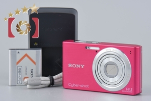 【中古】SONY ソニー Cyber-Shot DSC-W610 ピンク デジタルスチルカメラ