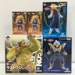 05w07092★1円~【フィギュアセット】ドラゴンボールGT DRAGON BALL GT 超サイヤ人3孫悟空 超ベジット スーパーベビー2 黄金大猿悟空 中古品