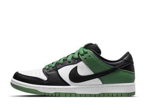 Nike SB Dunk Low Pro "Black and Classic Green" 25cm BQ6817-302