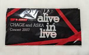未使用 CAHGE and ASKA 「alive in live」バンダナ　黒