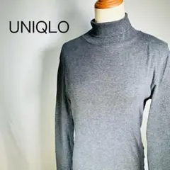 UNIQLO ユニクロ カットソー 長袖 タートルネック オールドユニクロ【L】