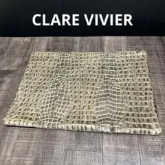 セール海外セレブ愛用CLAREVIVIERクレアヴィヴィエ クラッチバック