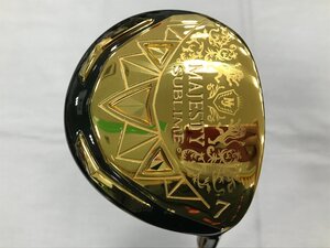 ■中古■フェアウェイウッド■マジェスティゴルフ MAJESTY SUBLIME GOLD 2023 純正カーボン R 7番 23度【21751110401144847004】