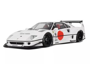 ▲超希少！世界限定999台！GT-Spirit 1/18 フェラーリ Ferrari F40 LBWK LB Works 白 GT470