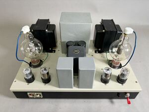 自作 真空管アンプ 通電OK TAMRADIO A-4004 / Eimac JAN-CIM-100TH / RCA / NEC 6EM7 6EA7 / TEKSANYO ⑰