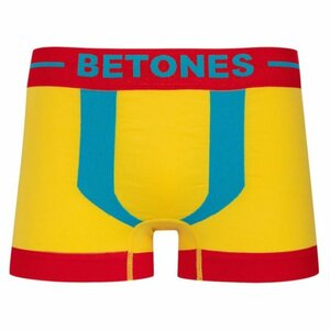 BETONES ビトーンズ 【KICKS】 RED/BLUE 新品正規品 ボクサーパンツ 下着 フリーサイズ(郵便送料込み)