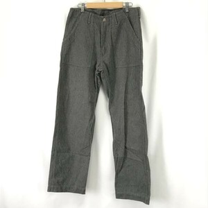 日本製☆ダントン/DANTON☆ウール混/ワークパンツ/ベイカーパンツ【40/メンズL程度/股下78cm/グレー/gray】Pants/Trouser◇cBH565