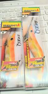 【新品/廃版】YAMASHITA エギ王 Q 2.5号 3.0号 金テープ仕様 セット #OK2 アオリイカ