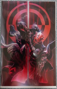 【原書・全編英語】STAR WARS DARTH MAUL BLACK WHITE＆RED #1 UNKNOWN COMICS EXCLUSIVE VIRGIN COVER スターウォーズ ダース・モール