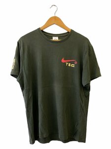 NIKE◆Tシャツ/L/コットン/GRN/無地/dr2630-355