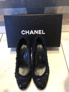 お値下げ❣️CHANEL パンプス 36.5 23.5cm