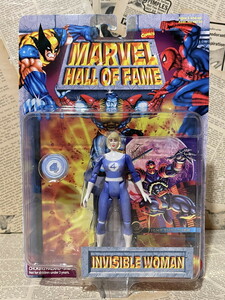 ☆1990年代/マーベル/アクションフィギュア/即決ビンテージ/Toybiz/Marvel Hall of Fame/Action Figure(Invisible Woman/MOC) MA-158