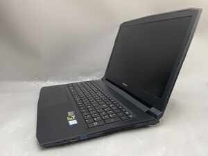 ★1円スタート★第7世代★FRONTIER GNシリーズ Core i7 7700HQW 8GB SSD新品 256GB Win10 Pro 保証付き★AC欠品★