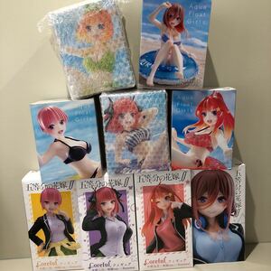 五等分の花嫁　フィギュア　一番くじ　プライズ　セット　美品　coreful