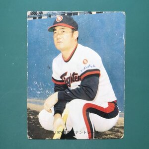 1974年　カルビー　プロ野球カード　74年　64番　日本ハム　張本　　　　　-NPH02