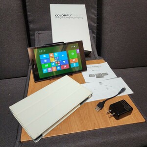 Colorfly i818W 3G Windows タブレット Intel Z3735F GPS IPS液晶 Bluetooth 専用ケース付き